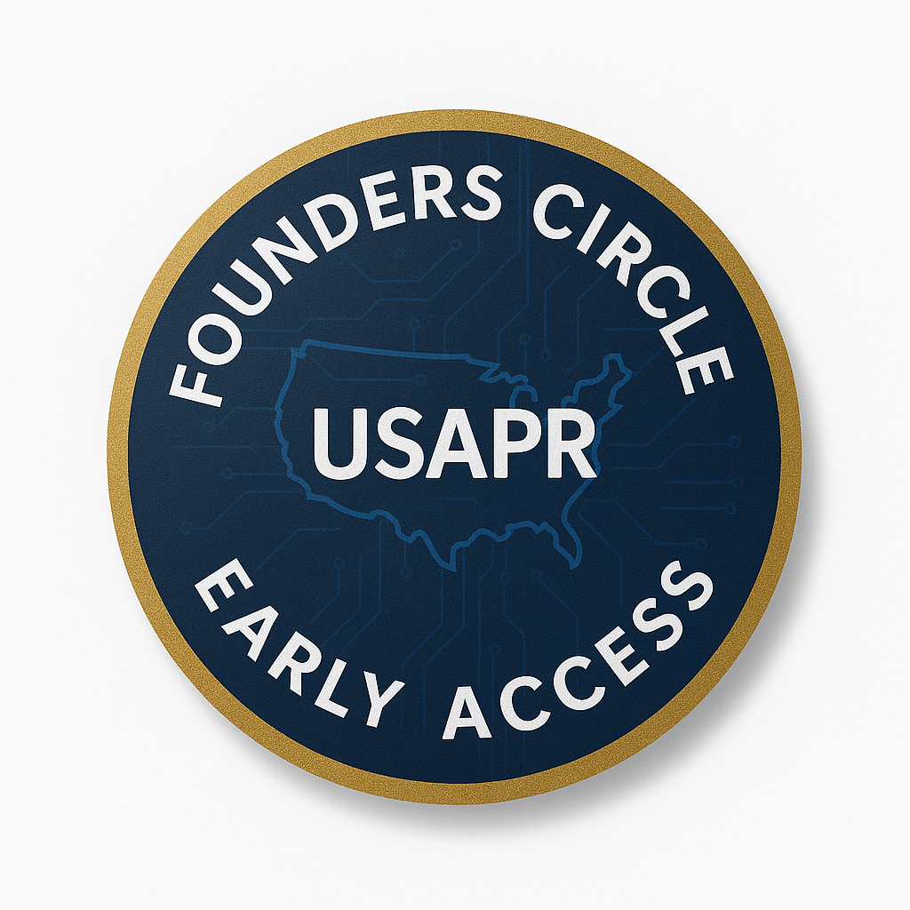 USAPR Founder’s Circle badge